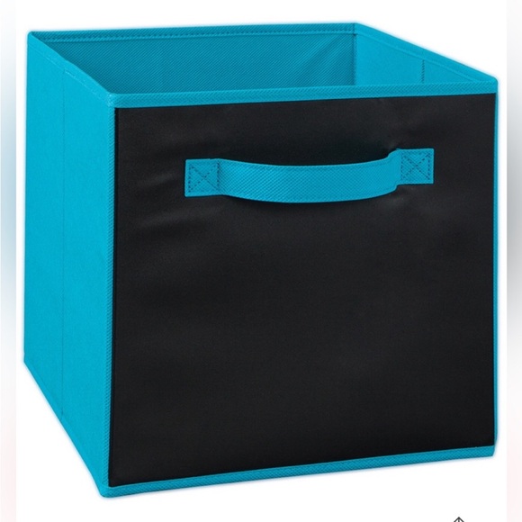 ClosetMaid Cubeicals Chalkboard Fabric Drawer in Ocean Blue. - Picture 3 of 8